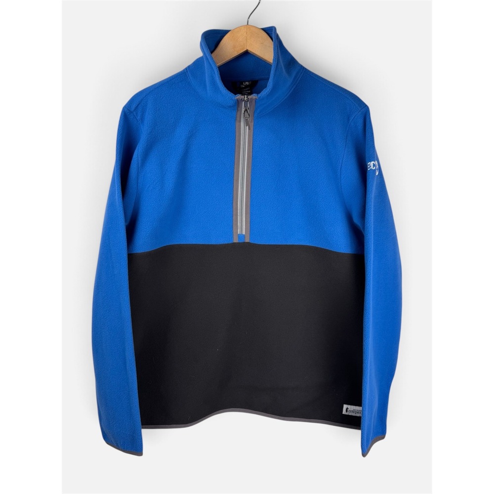 COTOPAXI MEN'S 1/2-ZIP AMADO FLEECE Pullover Blue Black Project 44 embroidered L